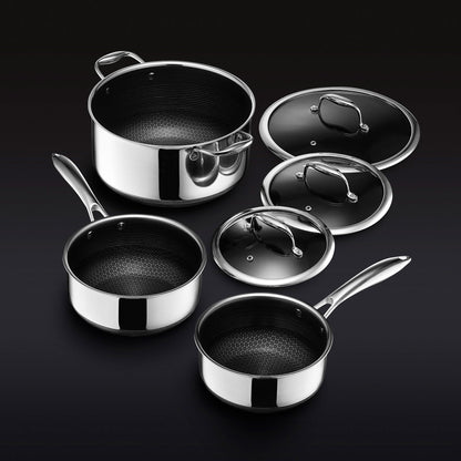Hybrid Pot Set with Lids, 6-pc
