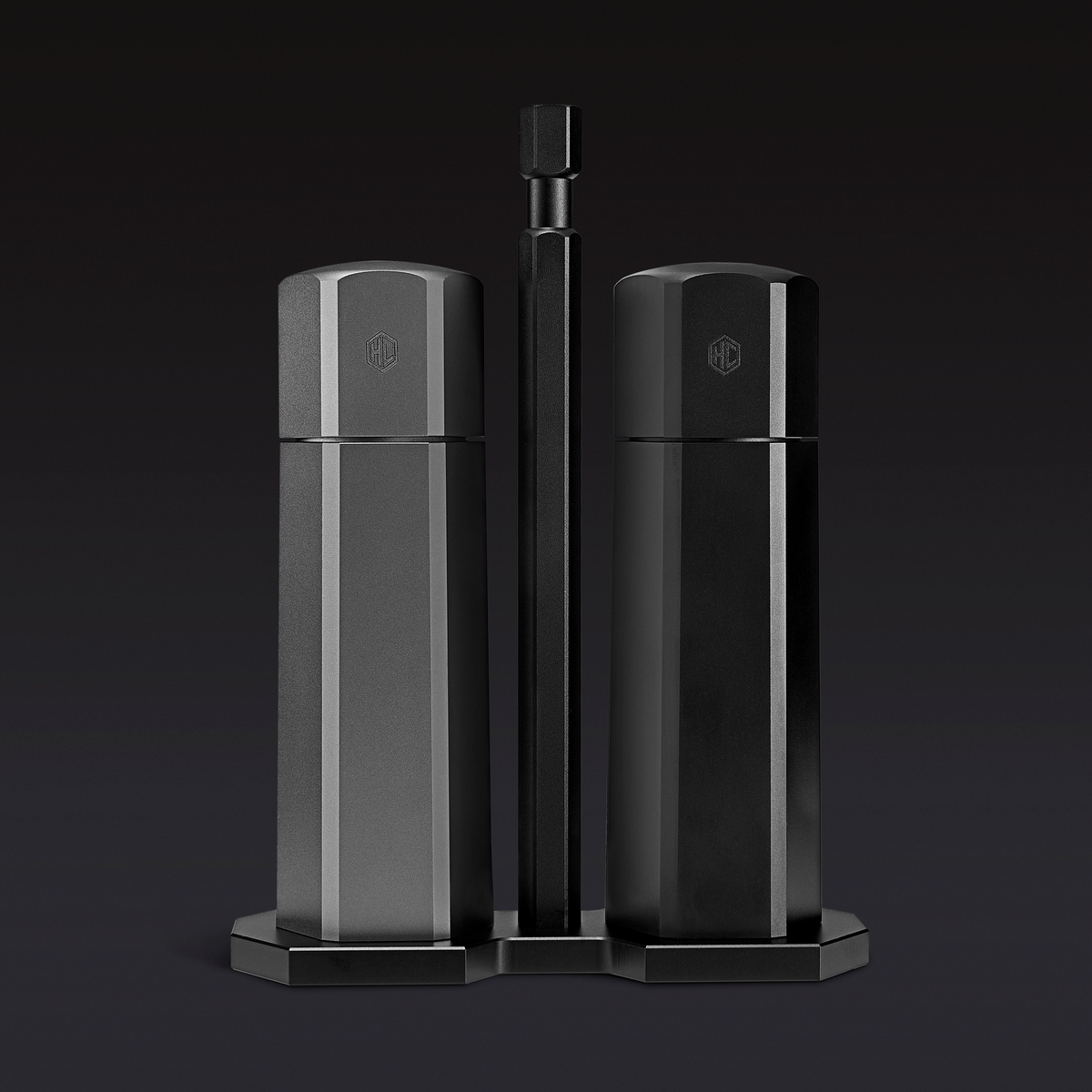 HexMill Tabletop Salt & Pepper Grinder Set