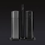 HexMill Tabletop Salt & Pepper Grinder Set